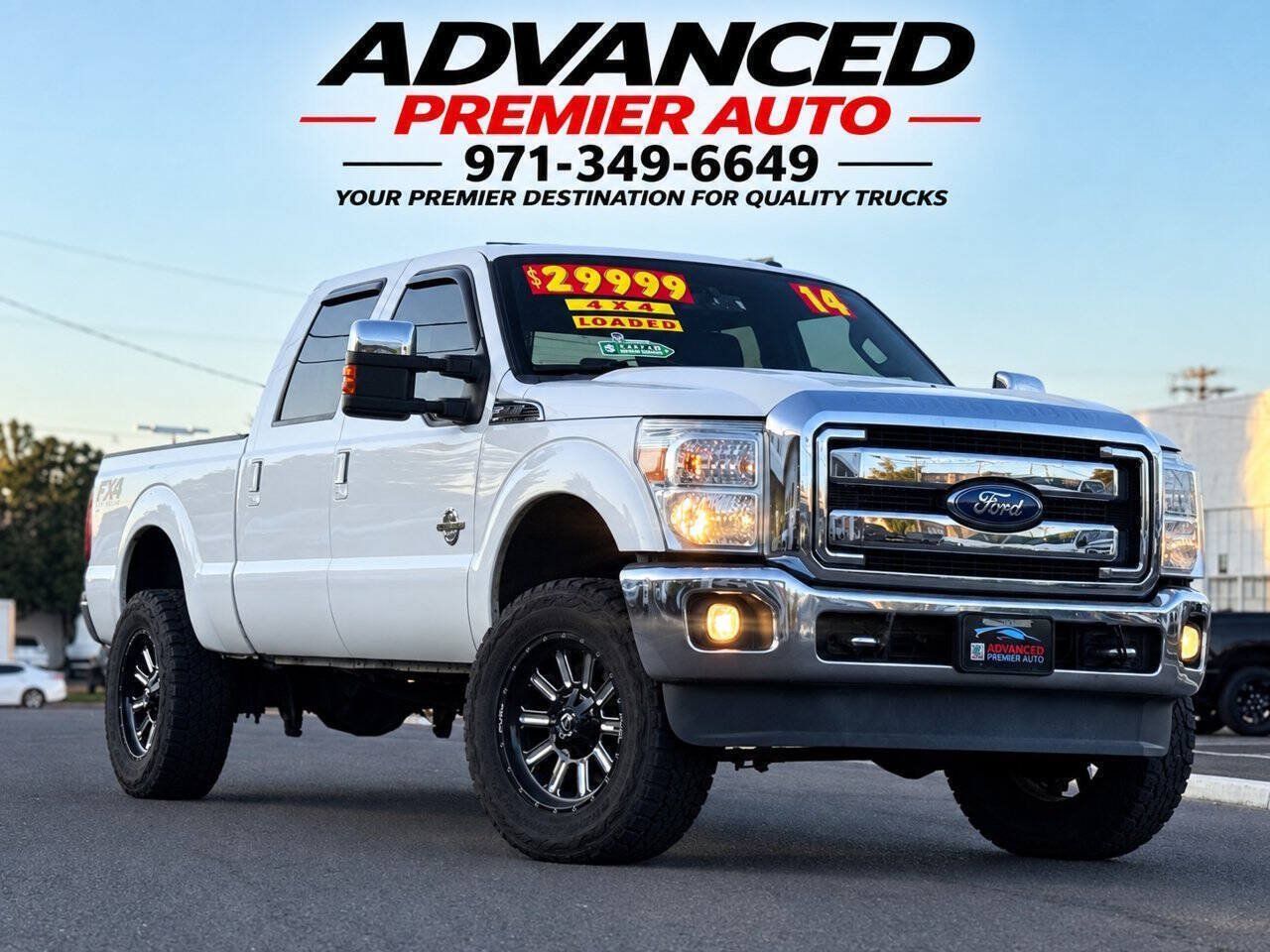 Used 2014 Ford F350 Lariat w/ Lariat Ultimate Package AWD/4WD image 1