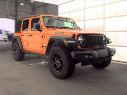 Used 2025 Jeep Wrangler Unlimited Sport AWD/4WD image 1