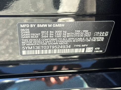 New 2026 BMW X5 M Competition w/ Executive Package AWD/4WD image 26