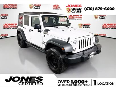 Used 2017 Jeep Wrangler Unlimited Sport w/ Quick Order Package 24S