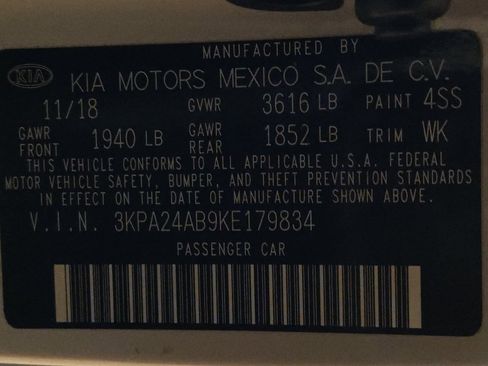 Used 2019 Kia Rio S FWD image 33