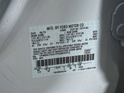 Used 2023 Ford Explorer XLT w/ Equipment Group 202A image 12