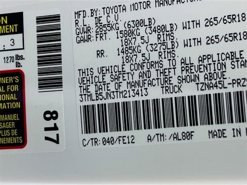 New 2026 Toyota Tacoma TRD Sport image 25