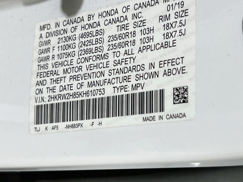 Used 2019 Honda CR-V EX-L image 31