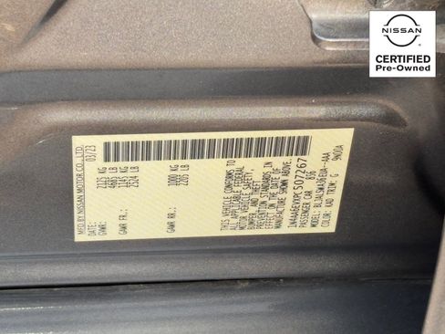 Certified 2023 Nissan Maxima SR w/ Sport Mat Group image 30