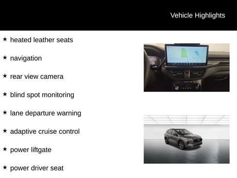 Certified 2024 Ford Escape ST-Line Select w/ Tech Pack #1 AWD/4WD image 11