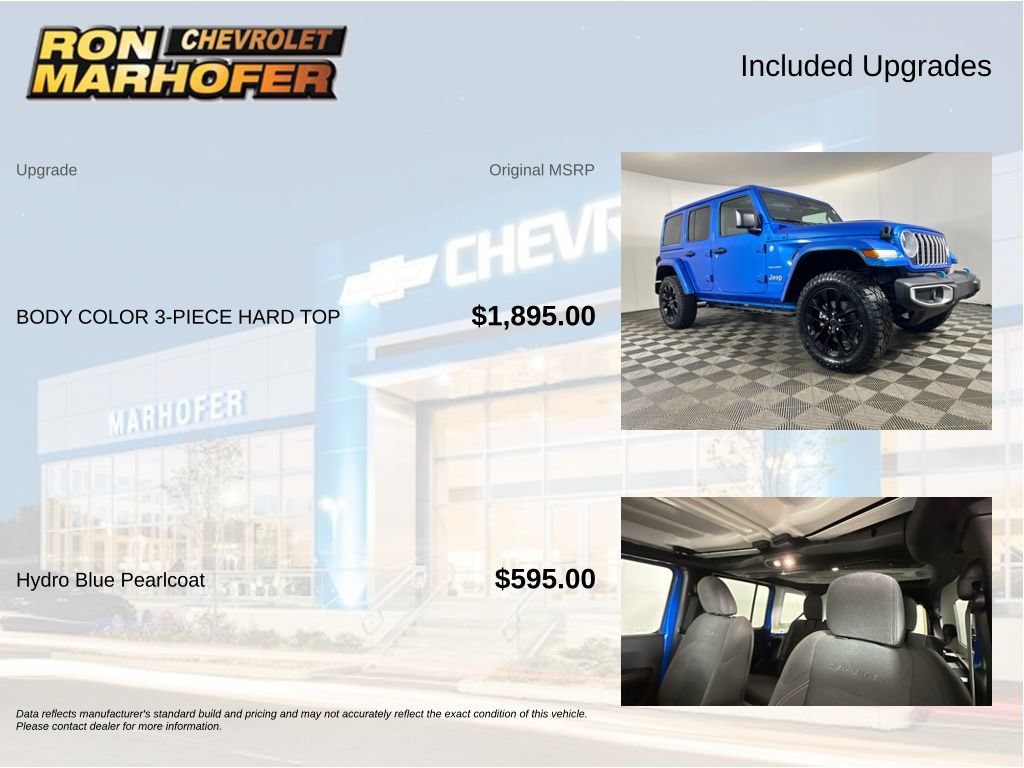 Used 2024 Jeep Wrangler Unlimited Sahara AWD/4WD image 6