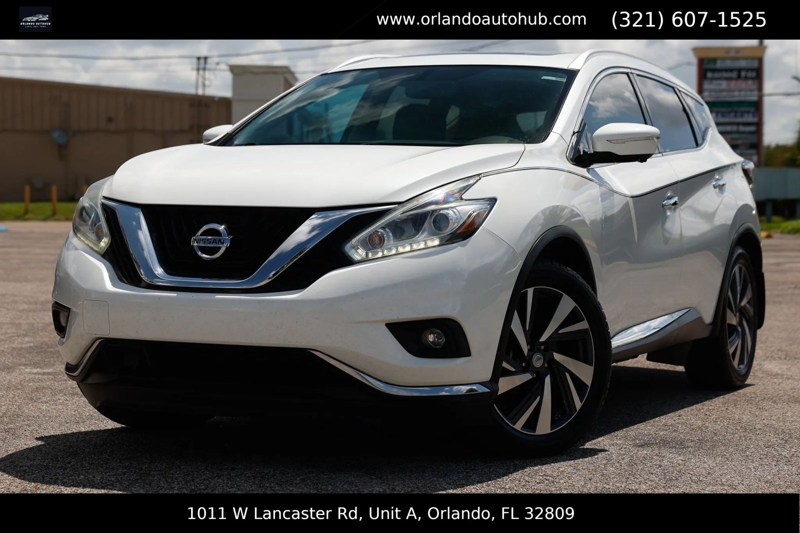 Used 2015 Nissan Murano Platinum w/ Platinum Technology Package FWD image 1