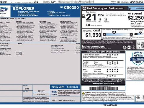 Certified 2021 Ford Explorer Timberline AWD/4WD image 26