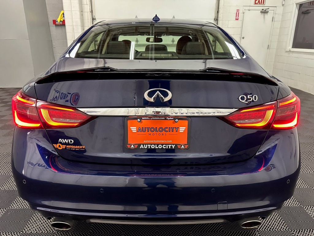 Used 2022 INFINITI Q50 Luxe w/ Cargo Package AWD/4WD image 9