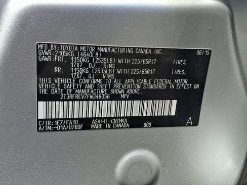 Used 2015 Toyota RAV4 XLE AWD/4WD image 25