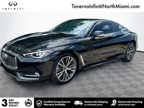 Certified 2022 INFINITI Q60 3.0t Luxe w/ Cargo Package RWD image 1