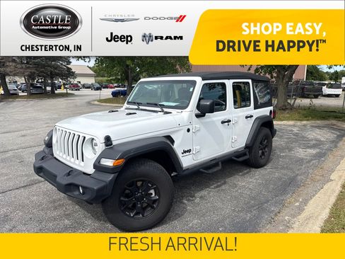 Used 2023 Jeep Wrangler Unlimited Sport AWD/4WD image 1