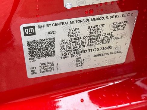 New 2026 GMC Sierra 1500 SLE w/ Preferred Package AWD/4WD image 33