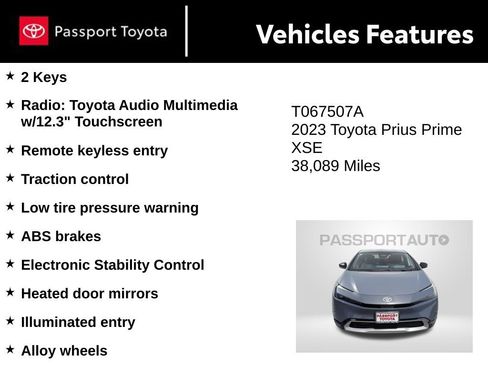 Used 2023 Toyota Prius Prime image 10