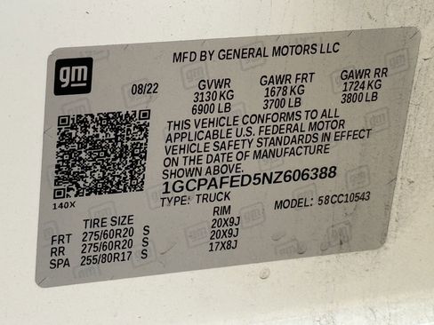 Used 2022 Chevrolet Silverado 1500 High Country RWD image 25