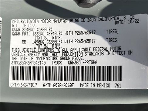 Used 2023 Toyota Tacoma TRD Sport AWD/4WD image 27