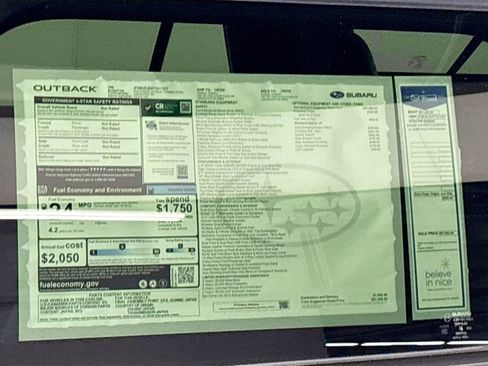 New 2026 Subaru Outback Touring XT AWD/4WD image 25