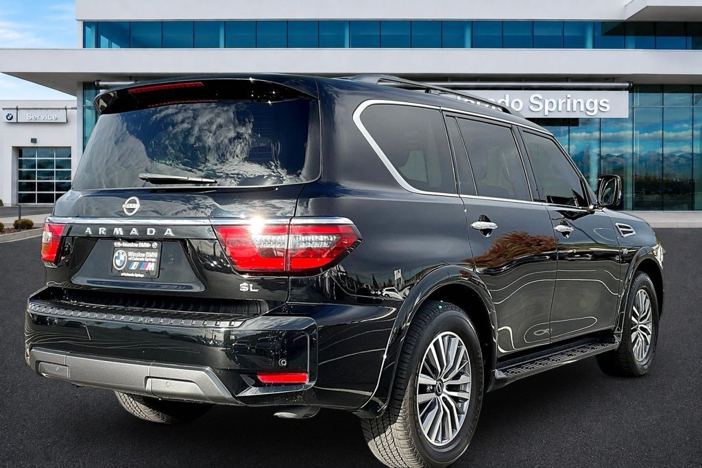 Used 2021 Nissan Armada SL w/ Captain's Chairs Package AWD/4WD image 6