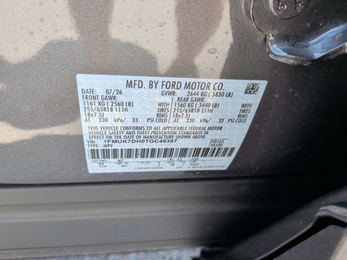New 2026 Ford Explorer Active RWD image 47