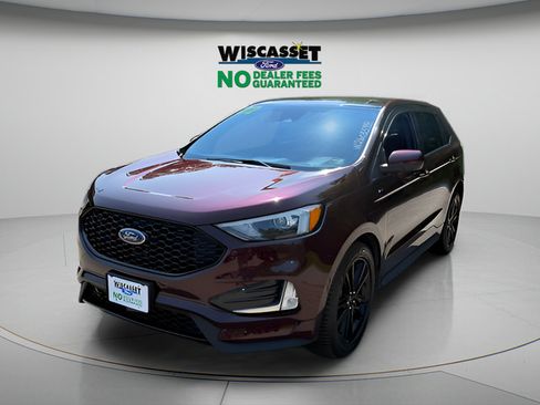 Used 2022 Ford Edge ST-Line w/ Class II Trailer Tow Package AWD/4WD image 17
