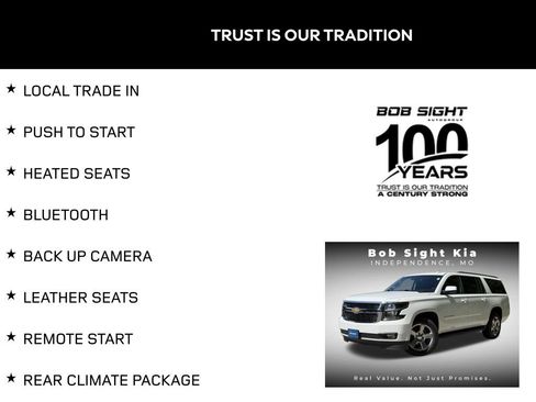 Used 2018 Chevrolet Suburban LT w/ Luxury Package AWD/4WD image 2