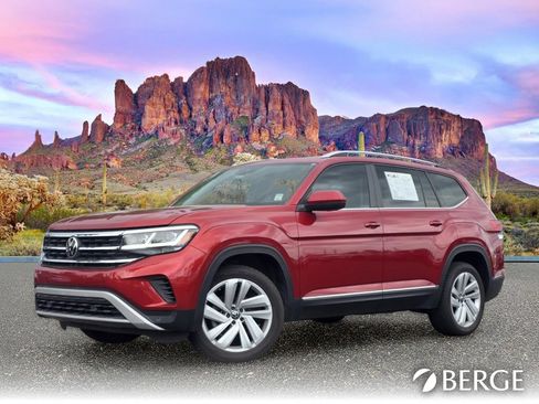 Used 2021 Volkswagen Atlas SEL AWD/4WD image 2