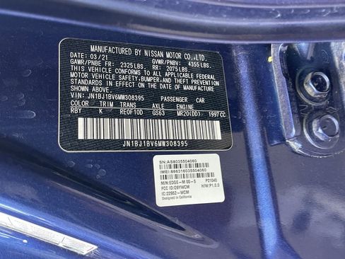 Used 2021 Nissan Rogue Sport SV FWD image 13