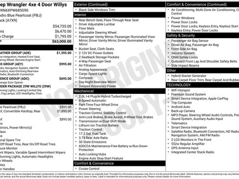 Used 2023 Jeep Wrangler Unlimited w/ Cold Weather Group AWD/4WD image 2
