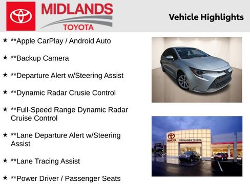 Used 2022 Toyota Corolla LE image 2