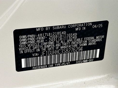 New 2025 Subaru Impreza RS w/ Popular Package #3 image 28