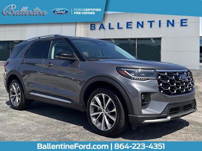 Certified 2025 Ford Explorer Platinum w/ Ultimate Package