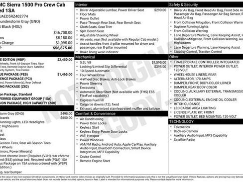 Used 2024 GMC Sierra 1500 Pro w/ Graphite Edition AWD/4WD image 10
