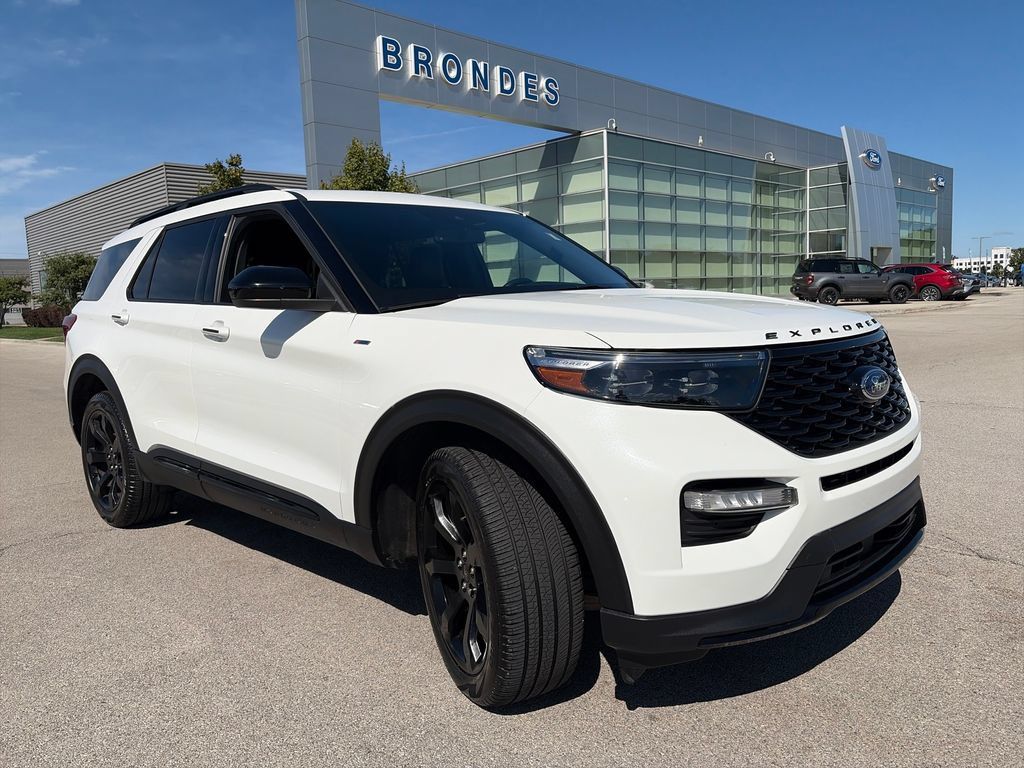 Used 2024 Ford Explorer ST-Line w/ Class IV Trailer Tow Package AWD/4WD 360° Tour