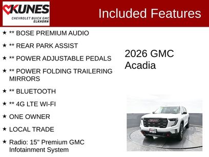 Used 2026 GMC Acadia AT4