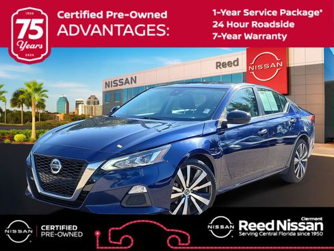 Certified 2021 Nissan Altima 2.5 SR FWD image 1