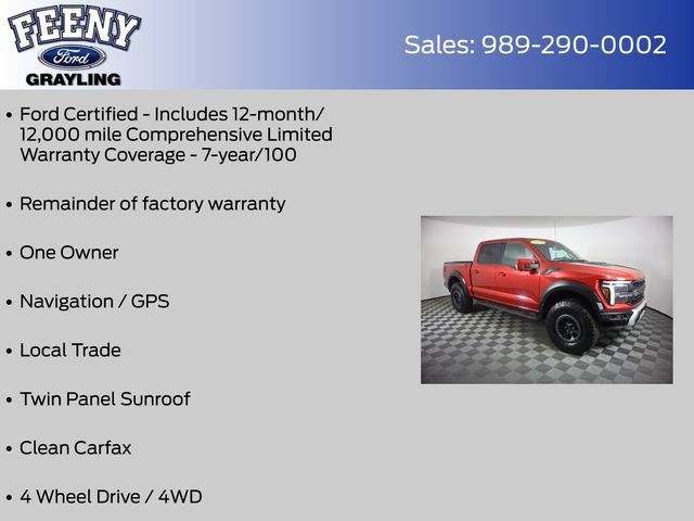 Used 2024 Ford F150 Raptor AWD/4WD image 4