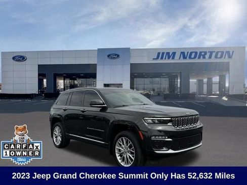 Used 2023 Jeep Grand Cherokee Summit w/ Adv Protech Group IV AWD/4WD image 1