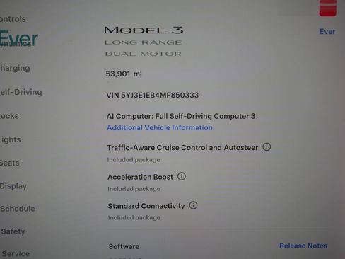 Used 2021 Tesla Model 3 Long Range AWD/4WD image 7