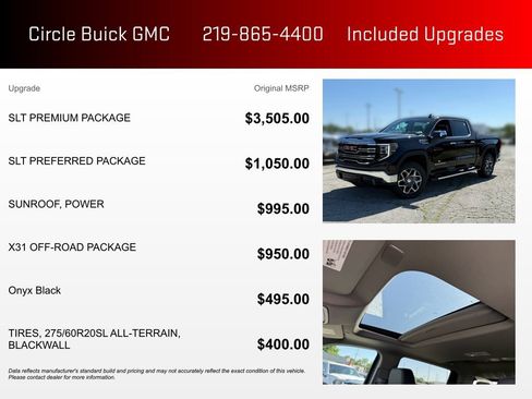 New 2026 GMC Sierra 1500 SLT w/ SLT Premium Package AWD/4WD image 3