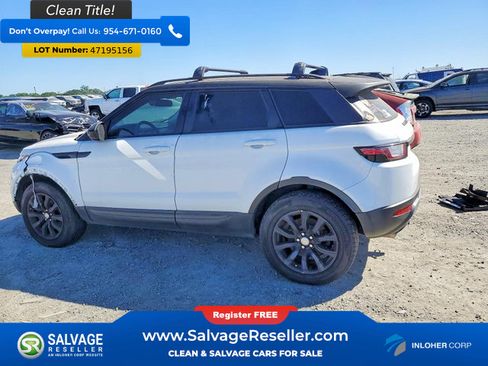 Used 2018 Land Rover Range Rover Evoque AWD/4WD image 3