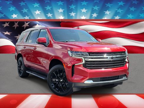 Used 2023 Chevrolet Tahoe LT w/ Luxury Package RWD image 1