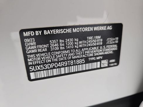 Certified 2024 BMW X3 xDrive30i w/ Premium Package AWD/4WD image 34