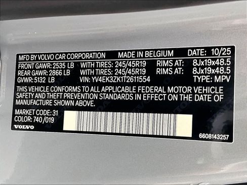 New 2026 Volvo EX30 Plus w/ Climate Package image 36