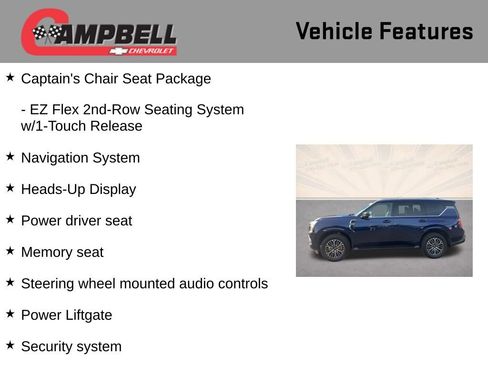 Used 2025 Nissan Armada SL w/ Captain's Chari Seat Package image 10