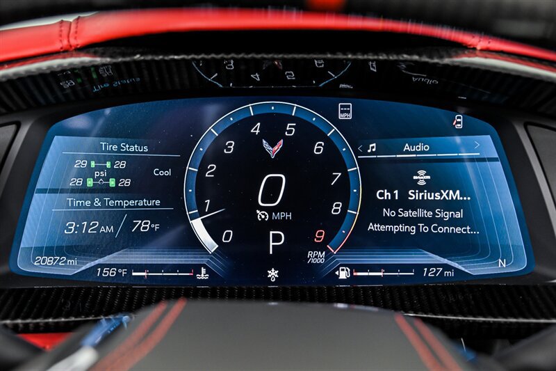 Used 2023 Chevrolet Corvette Z06 w/ Chrome Exterior Badge Package RWD image 24