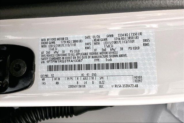 Used 2026 Ford F150 Raptor AWD/4WD image 35