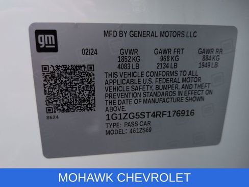 Used 2024 Chevrolet Malibu RS w/ LPO, Floor Liner Package FWD image 34