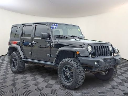 Used 2017 Jeep Wrangler Unlimited Sahara AWD/4WD image 1