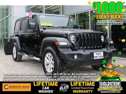 Certified 2023 Jeep Wrangler Sport S